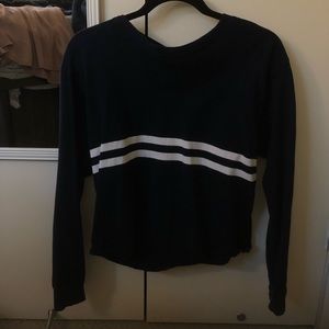 Brandy Melville Long Sleeve in Navy Blue